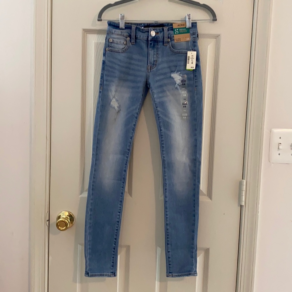 Aeropostale low rise jeggings - brand new!